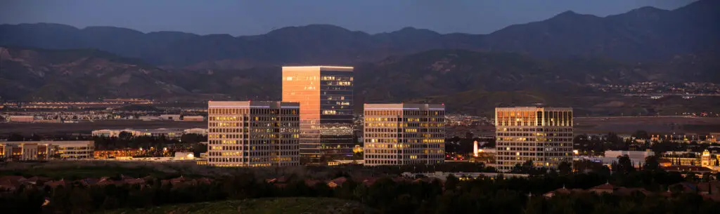 Orange County office buildings where companies negotiate office leases