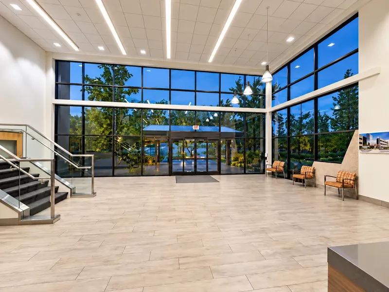 Inland Empire medical office lobby interior